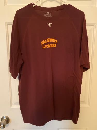 Salisbury Lacrosse Warrior Shooting Shirt-Maroon