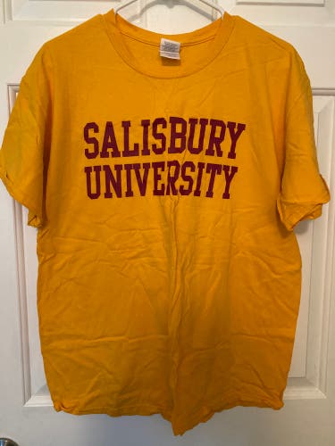 Classic Salisbury University Cotton Shirt - Gold