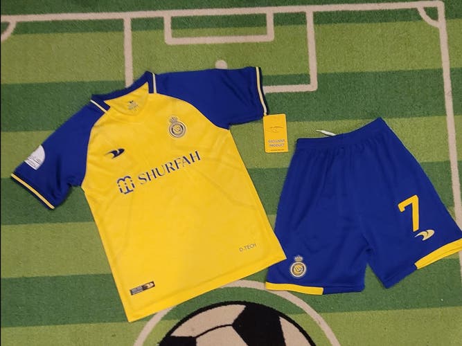 KIDS UNIFORM #7 RONALDO AL NASSR