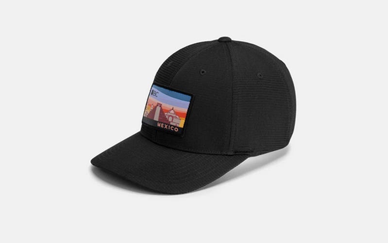 NEW Black Clover Live Lucky Mexico Resident Black L/XL Fitted Golf Hat/Cap