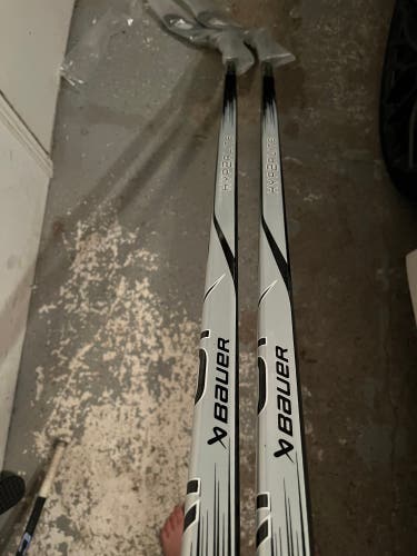 New 2 Pack 2x 70 Flex Left Handed P92 White Hyperlite 2 Hockey Sticks