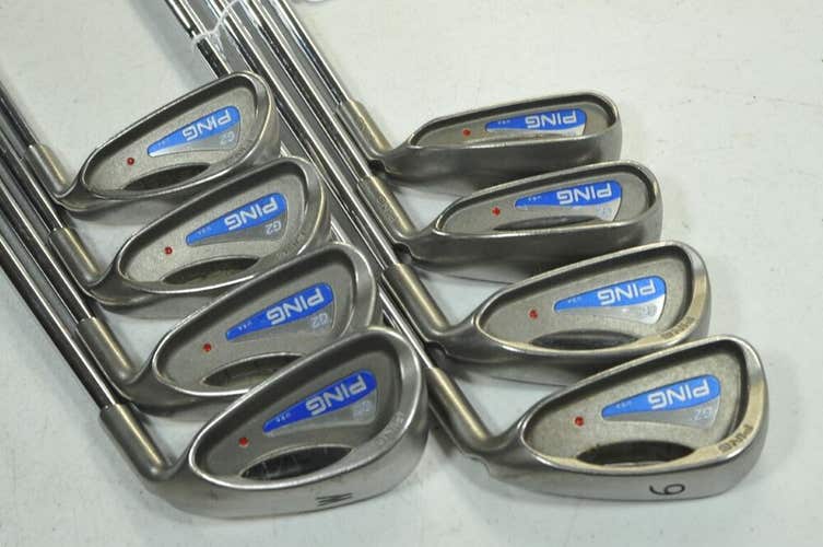 Ping G2 3-W Iron Set Red Dot Right Stiff Flex Steel # 180748