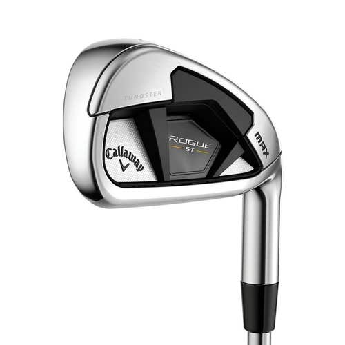 CALLAWAY ROGUE ST MAX IRON SETS 5-PW,SW STEEL REGULAR - 1/4 IN TRUE TEMPER ELEVATE 95 MPH STEEL