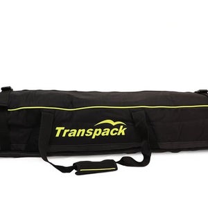 Transpack Ski Vault Double Pro Roller Wheeled Padded Bag 165-195 cm Black Yellow