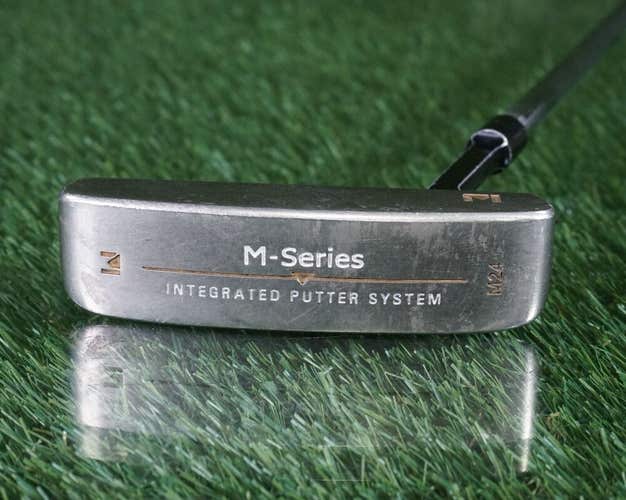 MALTBY M SERIES M24 35 BLADE  MILLED FACE PUTTER CROWN JUMBO GOLF PRIDE GRIP