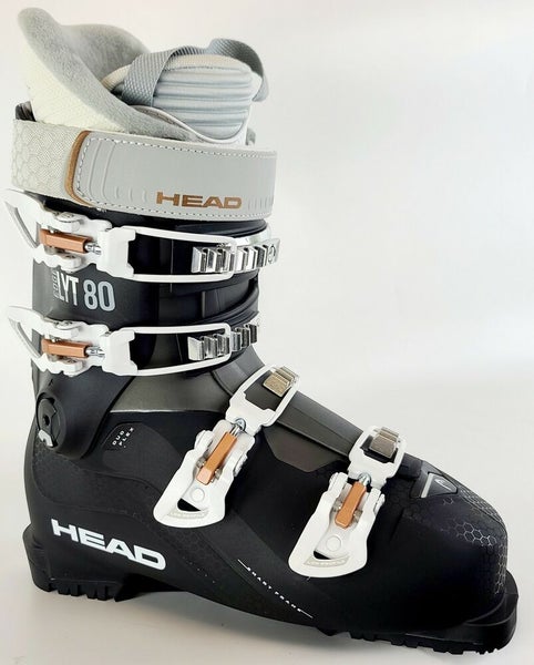 NEW High End $550 Women's Head Edge Lyt 80 W Ski Boots Black Copper 9.5 10 10.5.