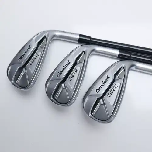 Used Cleveland Launcher UHX Iron Set / 6 - PW + DW / Regular Flex