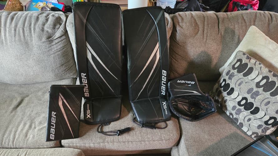 Used 34" Bauer Vapor X5 Pro Regular Goalie Full Set