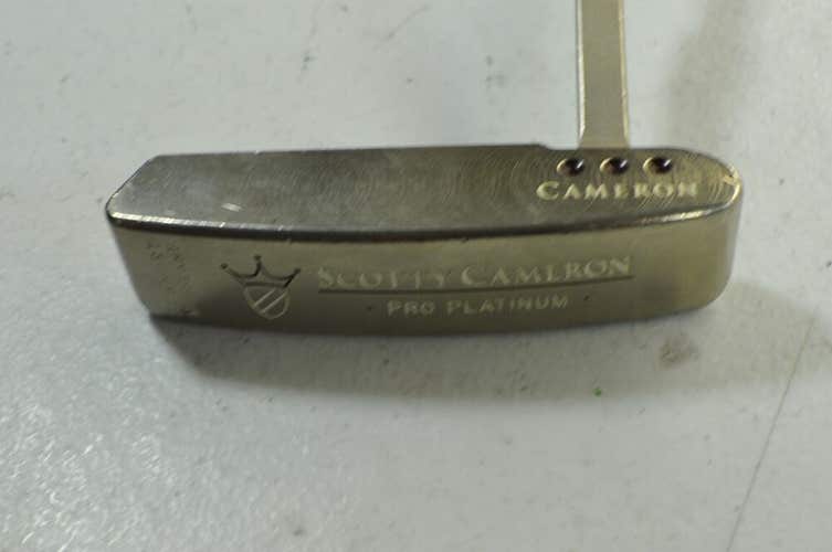 Titleist 2000 Scotty Cameron Pro Platinum Newport Mid Slant 34" Putter RH#179596