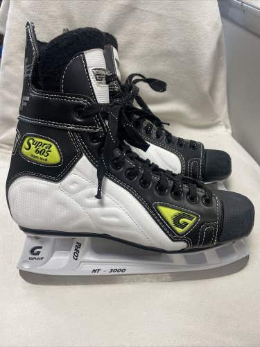 Senior Adult Size 8.5 GRAF SUPRA 605 Ice Hockey Skates