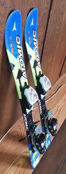 KIDS 80cm SKIS ATOMIC SUPERCROSS SX7 w/MARKER 4.5 BINDINGS *USED
