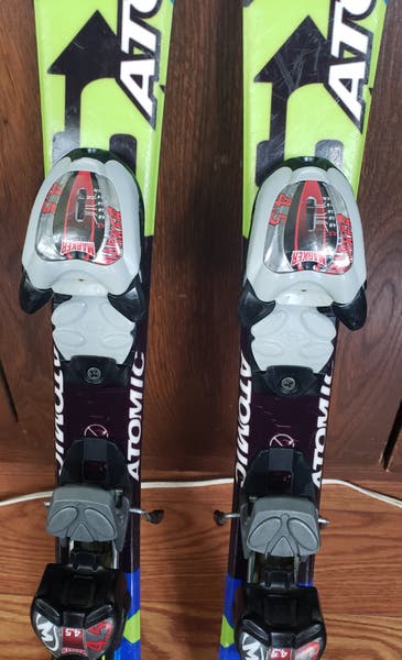 KIDS 80cm SKIS ATOMIC SUPERCROSS SX7 w/MARKER 4.5 BINDINGS *USED