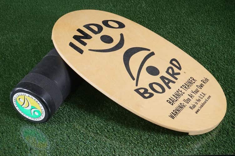 INDO BOARD BALANCE TRAINER STIMULATOR DECK & ROLLER ~ L@@K!!