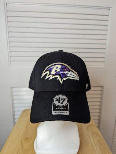 NWS Baltimore Ravens '47 MVP Strapback Hat NFL