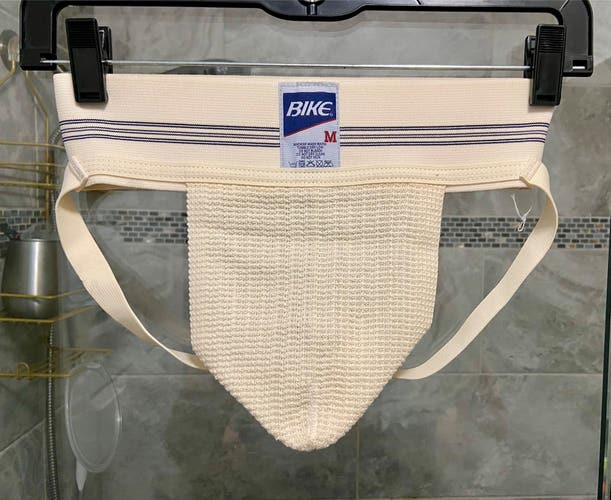 Bike Jockstrap - Cream/Tan - Mens Medium