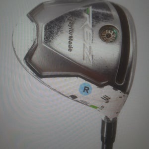Used Men's TaylorMade RBZ Right Handed Fairway Wood Regular Flex 3 Wood