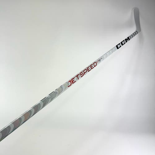 New Left CCM White Jetspeed FT5 Pro | 100 Flex Custom Curve | Sergachev | K69