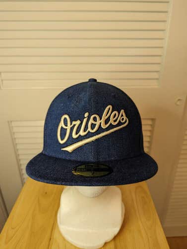 NWS Baltimore Orioles Denim New Era 59fifty 7 MLB