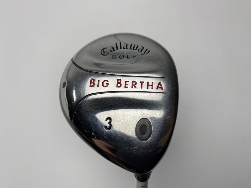 Callaway 2004 Big Bertha 3 Fairway Wood 15* RCH 75w Regular Graphite Mens RH