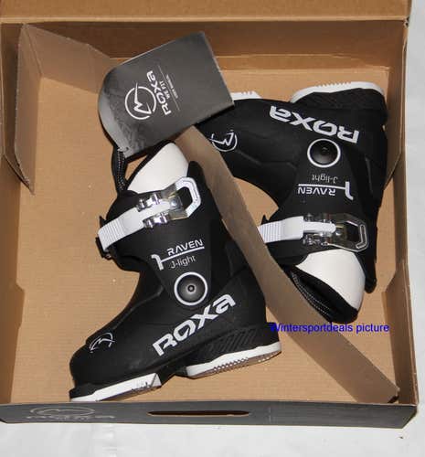 NEW  kids ski boots mondo size 14.5 , US 6 Roxa Raven 1 Made in Italy 2025