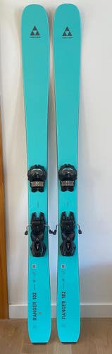 2023-2024 Fischer 169 cm All Mountain Ranger 102 Skis With Bindings Max Din 14