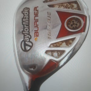 Used Men's TaylorMade Burner Left Hand Hybrid Regular Flex 4H