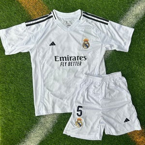 Real Madrid 2024/25 Home - Bellingham - Soccer Kit for Kids