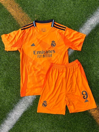 Real Madrid 2024/25 Away - Mbappe - Soccer Kit for Kids