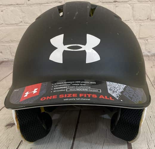 Under Armour Converge Youth Baseball Helmet ABS Plastic Shell Charged Foam Guard