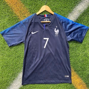 France 2018 Home - Griezmann - Retro Soccer Jersey