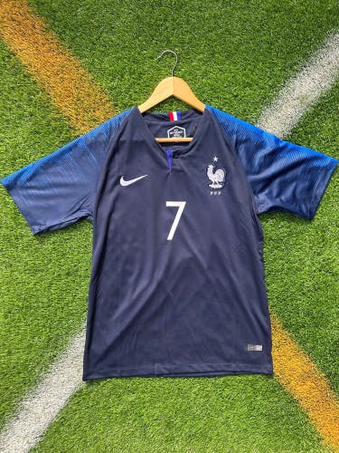 France 2018 Home - Griezmann - Retro Soccer Jersey