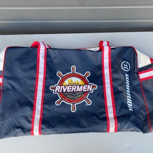 Peoria Rivermen Warrior Player and Goalie Equipment Bag 91851
