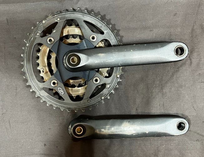 Shimano Deore LX FC-M571 175mm 44/32/22 Hollowtech Aluminum Triple Crankset