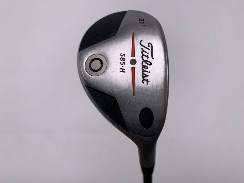 Titleist 585 H 3 Hybrid 21* Aldila NV Green 85g Stiff Graphite Mens RH