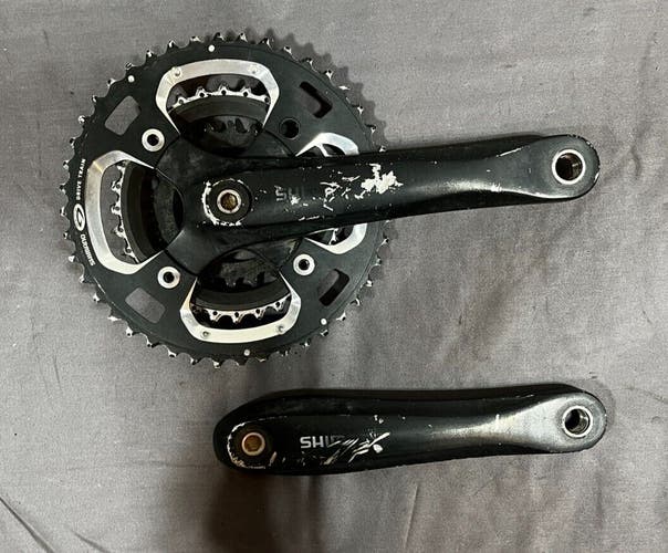 Shimano Acera FC-M341 175mm 44/32/22 Black Aluminum Mtn Bike Triple Crankset