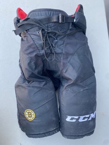 CCM HP45 Pro Stock Hockey Pants Medium Boston Bruins 91854