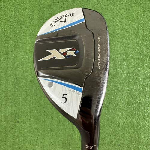 Callaway XR 16 OS 5 Hybrid 27° 5H Bassara 50 Ladies Womens Flex Right Handed