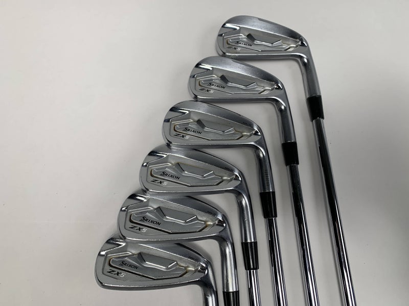 Srixon ZX5 MKII Iron Set 5-PW Dynalite Gold XP S300 Stiff Steel +1