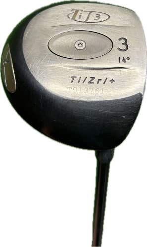 Ping Ti 3 Ti/Zr/+ 14° 3 Wood 350 Series Regular Flex Graphite Shaft RH 43”L (HC)