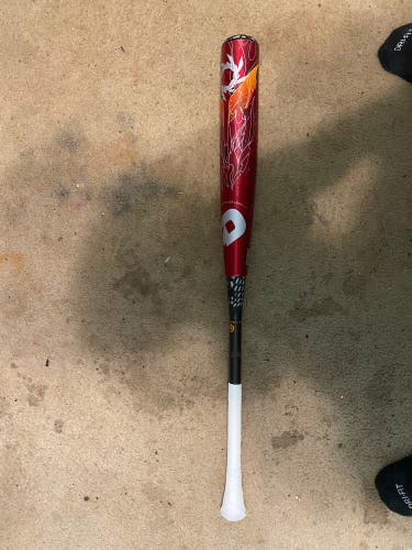 Used 2015 DeMarini BBCOR Certified Hybrid 30 oz 33" Voodoo Overlord Bat