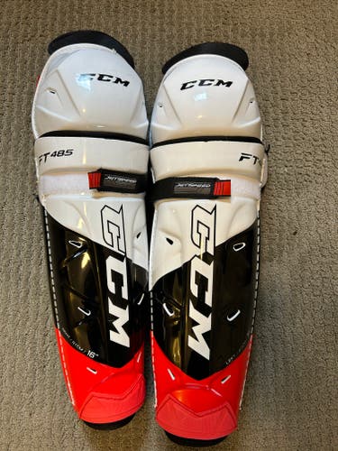 New Senior CCM Jetspeed FT485 16" Shin Pads Retail