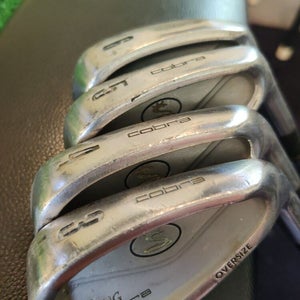 King Cobra Oversize 3-6 Iron Set Regular Steel Shaft