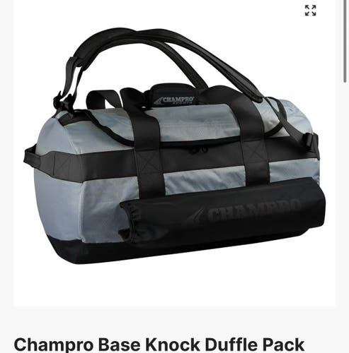 12 Champro Base Knock Team Bags (Black And Gray)