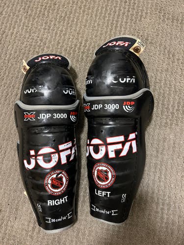 Used Senior Jofa 3000 14" Shin Pads