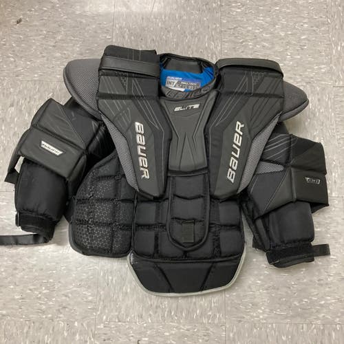 Used Intermediate Small Bauer Elite Goalie Chest Protector