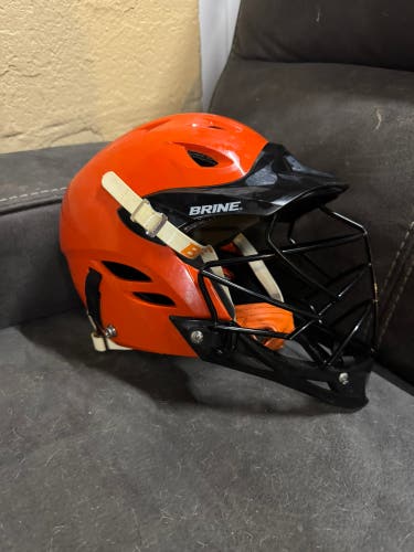 Brine Used Orange Helmet