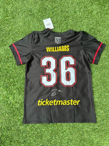 *SIGNED* Zed Williams Replica Jersey (YL)