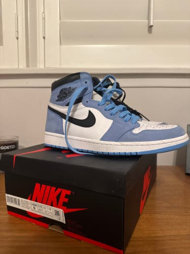 Air Jordan 1 Black/Columbia Blue