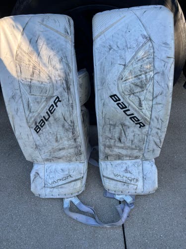 Used Small Bauer Vapor X900 Goalie Leg Pads