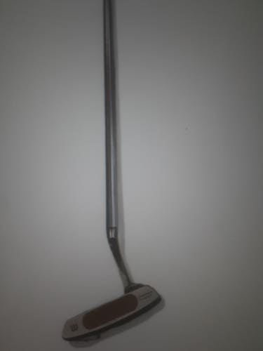 Silver Used Men's Wilson Mallet Fat Shaft Right Handed Putter Uniflex 34"